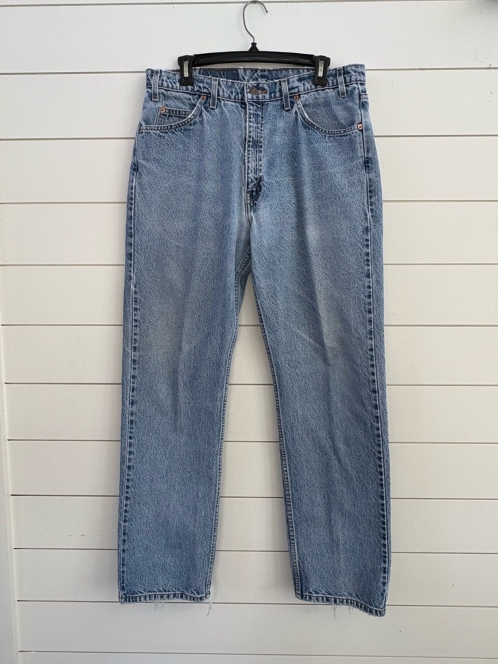 Vintage Levi's 505 Orange Tab Light Blue Relaxed Straight Men’s Jeans